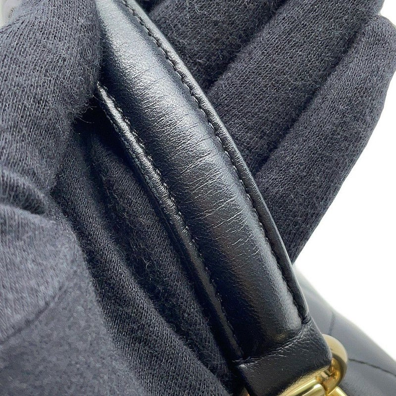 シャネル ハンドバッグ ココマーク マトラッセ トップハンドル ミニ フラップ ラムスキン AS4654 CHANEL 2wayショルダー 黒
