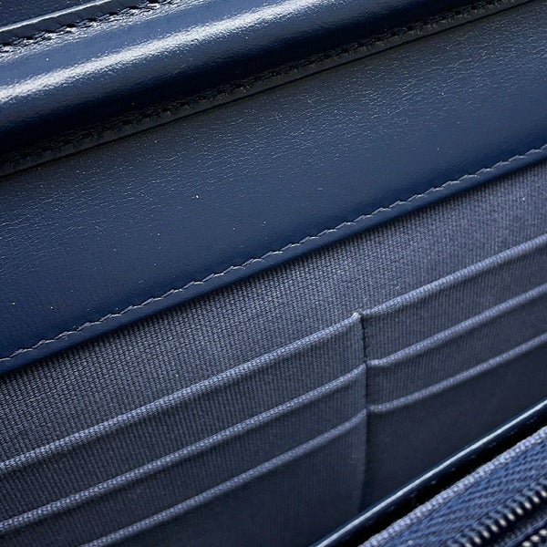 シャネル チェーンウォレット マトラッセ ココマーク デニム/レザー AP0250 CHANEL 財布