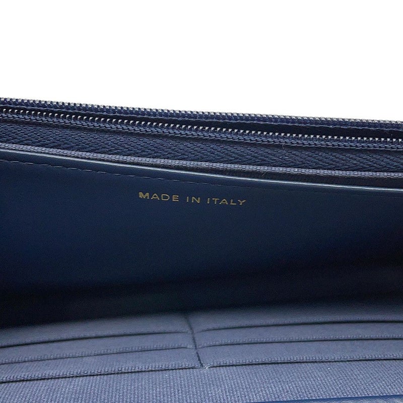 シャネル チェーンウォレット マトラッセ ココマーク デニム/レザー AP0250 CHANEL 財布