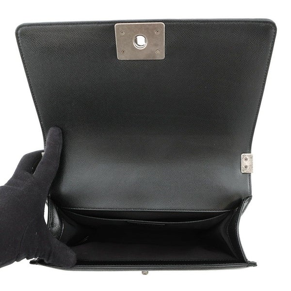 シャネル チェーンショルダーバッグ ココマーク ボーイシャネル A67086 CHANEL 黒