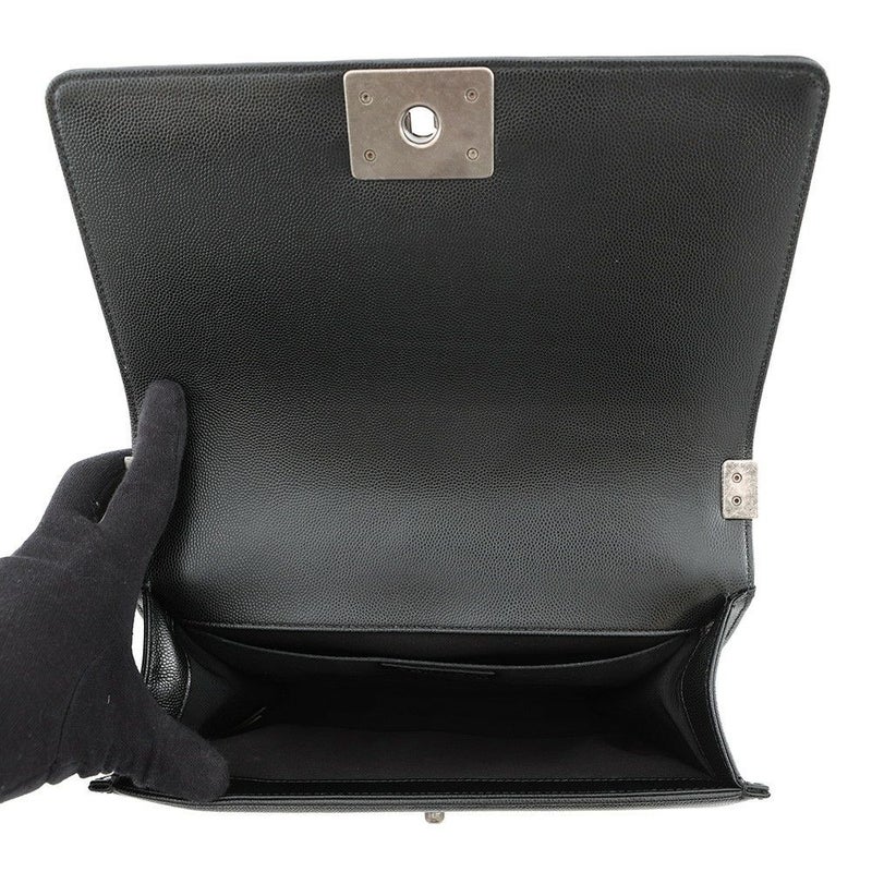 シャネル チェーンショルダーバッグ ココマーク ボーイシャネル A67086 CHANEL 黒