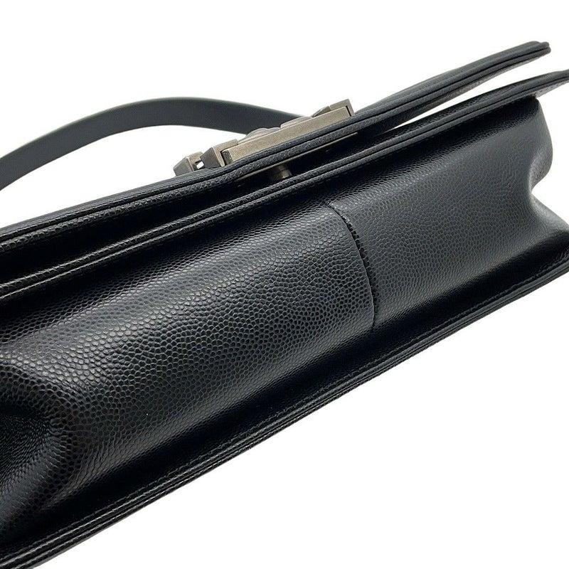 シャネル チェーンショルダーバッグ ココマーク ボーイシャネル A67086 CHANEL 黒