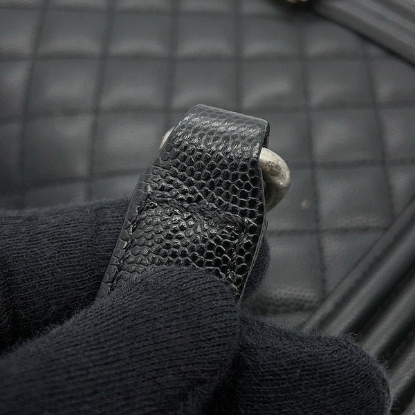 シャネル チェーンショルダーバッグ ココマーク ボーイシャネル A67086 CHANEL 黒