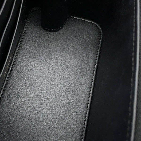 シャネル チェーンショルダーバッグ マトラッセ ココマーク ハートチェーン バニティバッグ ラムスキン CHANEL 黒