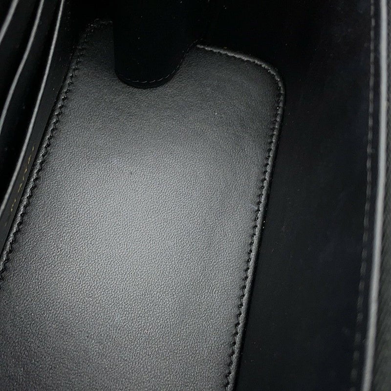 シャネル チェーンショルダーバッグ マトラッセ ココマーク ハートチェーン バニティバッグ ラムスキン CHANEL 黒