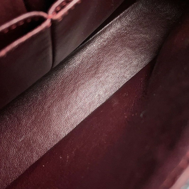 シャネル チェーンショルダーバッグ マトラッセ25 ココマーク ダブルチェーン キャビアスキン A01112 CHANEL 黒