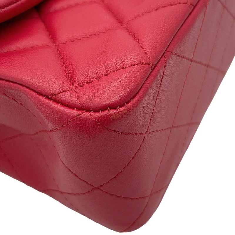 シャネル チェーンショルダーバッグ ミニ マトラッセ 20 ココマーク ラムスキン A69900 CHANEL