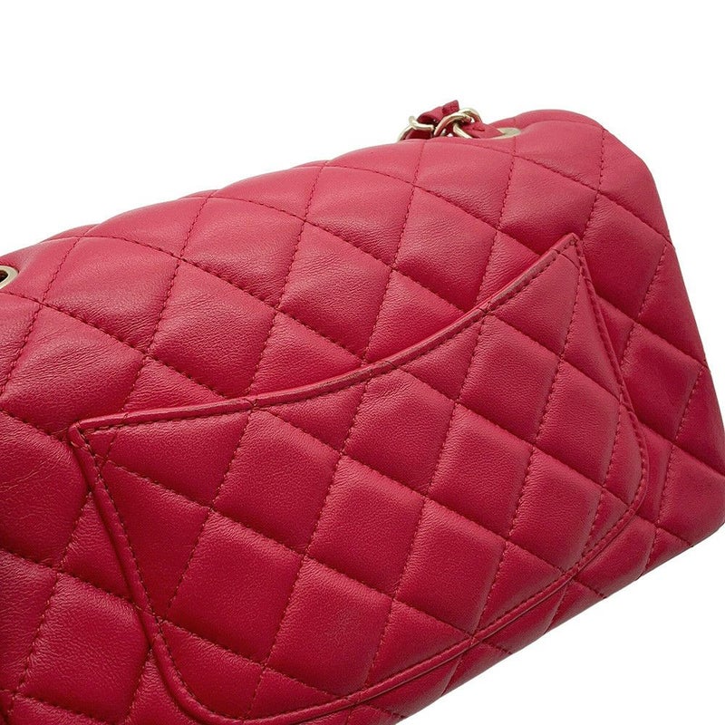 シャネル チェーンショルダーバッグ ミニ マトラッセ 20 ココマーク ラムスキン A69900 CHANEL