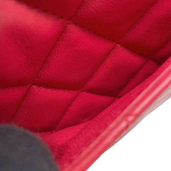 シャネル チェーンショルダーバッグ ミニ マトラッセ 20 ココマーク ラムスキン A69900 CHANEL