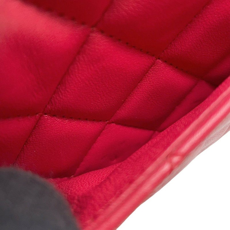 シャネル チェーンショルダーバッグ ミニ マトラッセ 20 ココマーク ラムスキン A69900 CHANEL