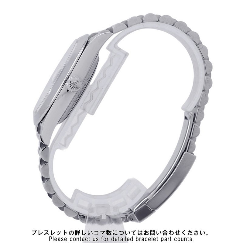 ロレックス デイトジャスト41 ランダムシリアル ルーレット 126300 ROLEX 腕時計 ブライトブルー文字盤