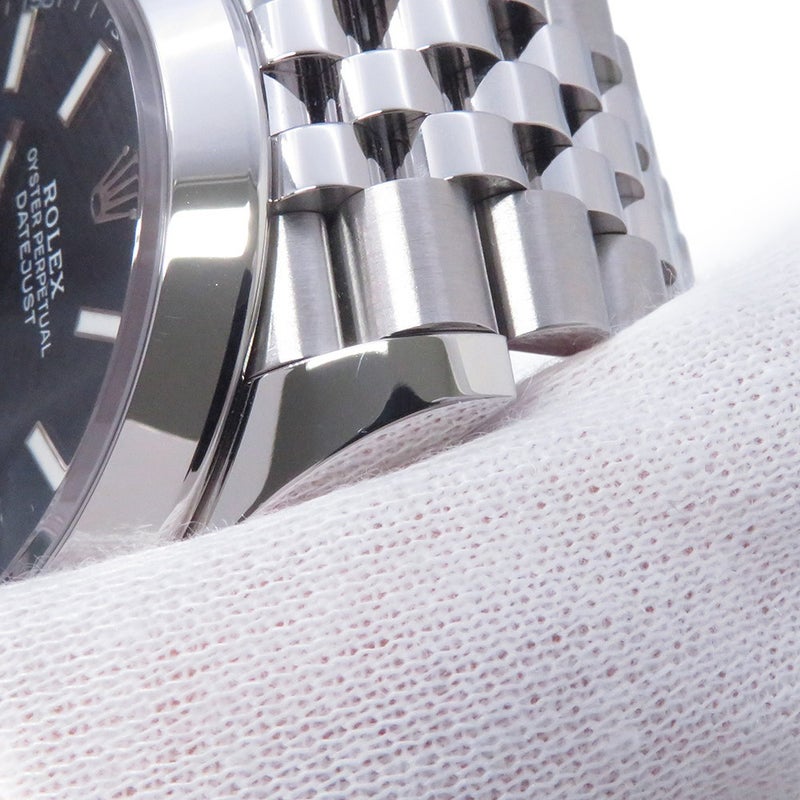 ロレックス デイトジャスト41 ランダムシリアル ルーレット 126300 ROLEX 腕時計 ブライトブルー文字盤