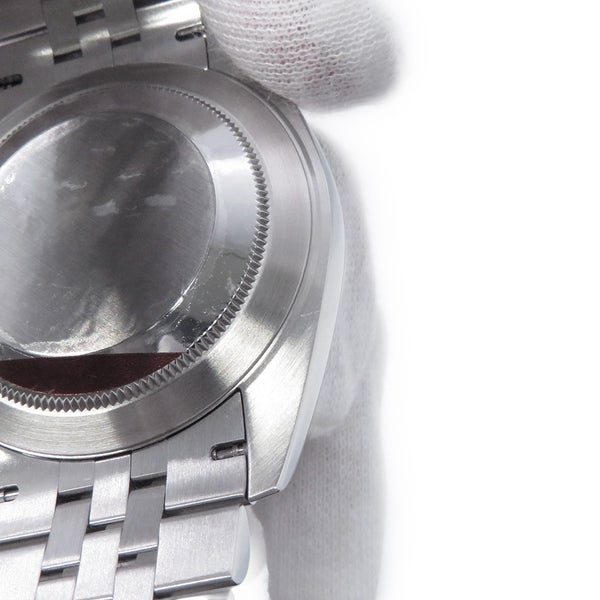 ロレックス デイトジャスト41 ランダムシリアル ルーレット 126300 ROLEX 腕時計 ブライトブルー文字盤