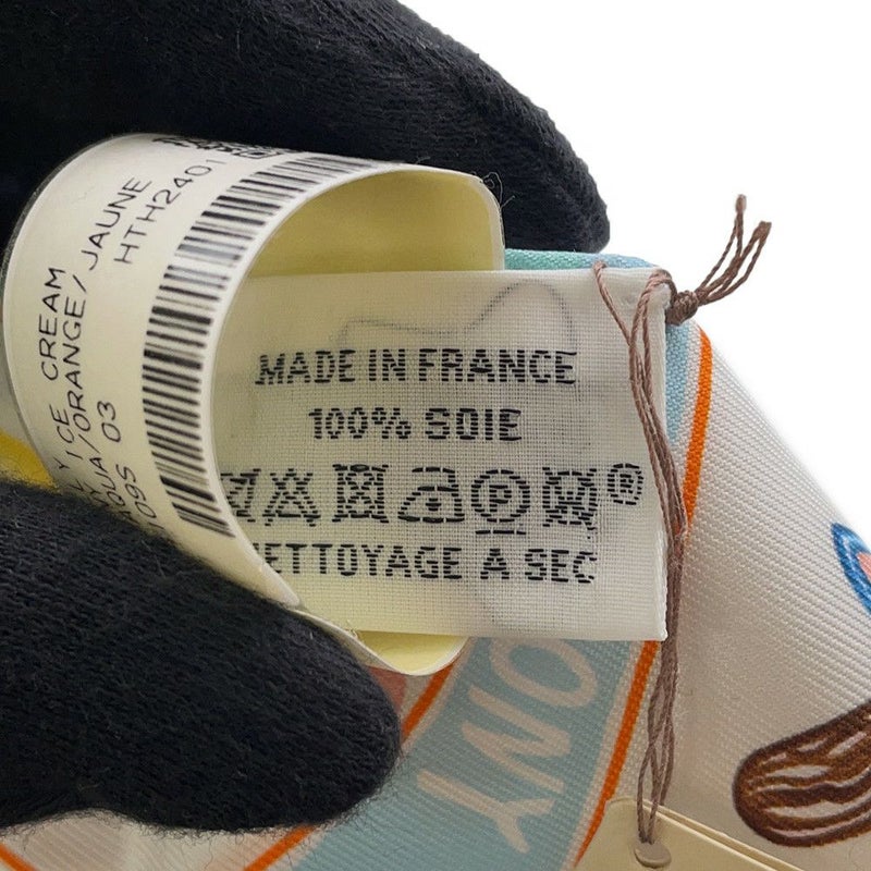 エルメス スカーフ ツイリー ファニー・アイスクリーム Funny Ice Cream HERMES 2024春夏