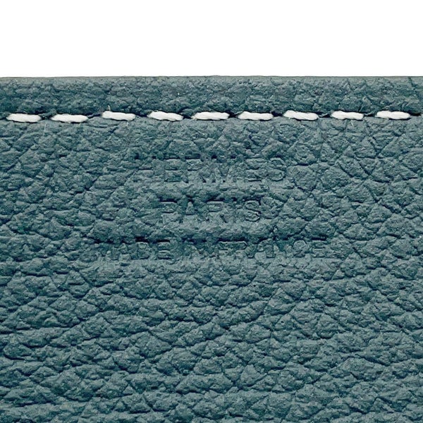 エルメス トレー ヴィド・ポッシュ ミーズ・エ・ルランス ヴェルソ ヴェールフォンセ/ブルーラン/シルバー金具 トリヨンクレマンス B刻印