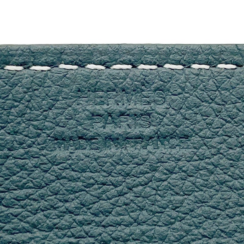 エルメス トレー ヴィド・ポッシュ ミーズ・エ・ルランス ヴェルソ ヴェールフォンセ/ブルーラン/シルバー金具 トリヨンクレマンス B刻印