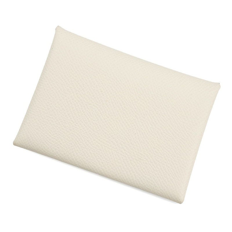 エルメス コインケース カルヴィ デュオ ヴェルソ ナタ/ジョーヌプッサン/シルバー金具 エプソン U刻印