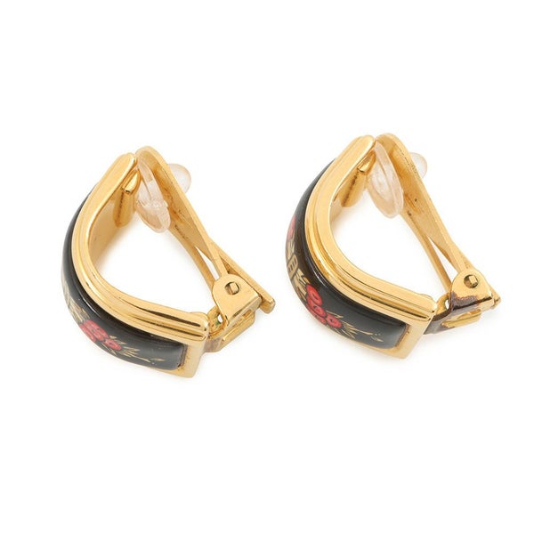 エルメス イヤリング エマイユ 七宝焼き クリップタイプ HERMES アクセサリー