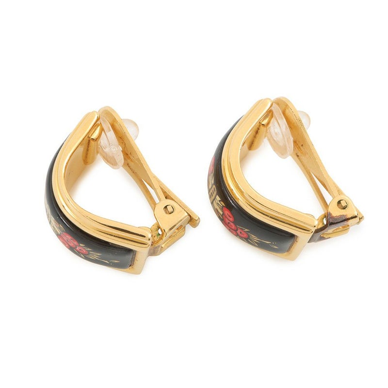 エルメス イヤリング エマイユ 七宝焼き クリップタイプ HERMES アクセサリー