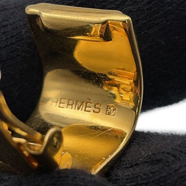 エルメス イヤリング エマイユ 七宝焼き クリップタイプ HERMES アクセサリー