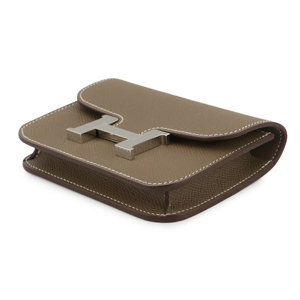 エルメス 財布 コンスタンス スリム エトゥープ/シルバー金具 エプソン W刻印 財布