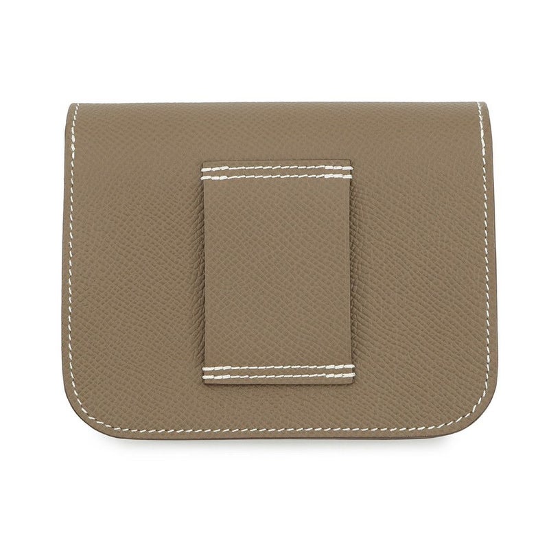 エルメス 財布 コンスタンス スリム エトゥープ/シルバー金具 エプソン W刻印 財布