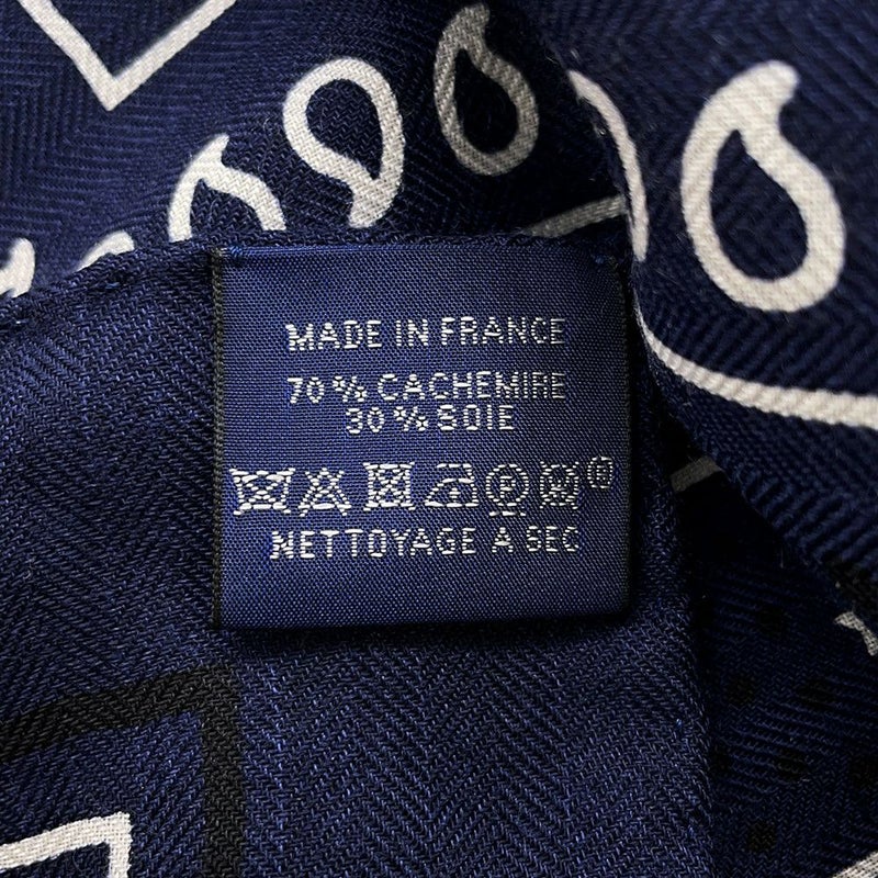 エルメス ストール カレ140 カレジェアン スプリングス バンダナ Springs カシミヤ シルク HERMES 2021秋冬