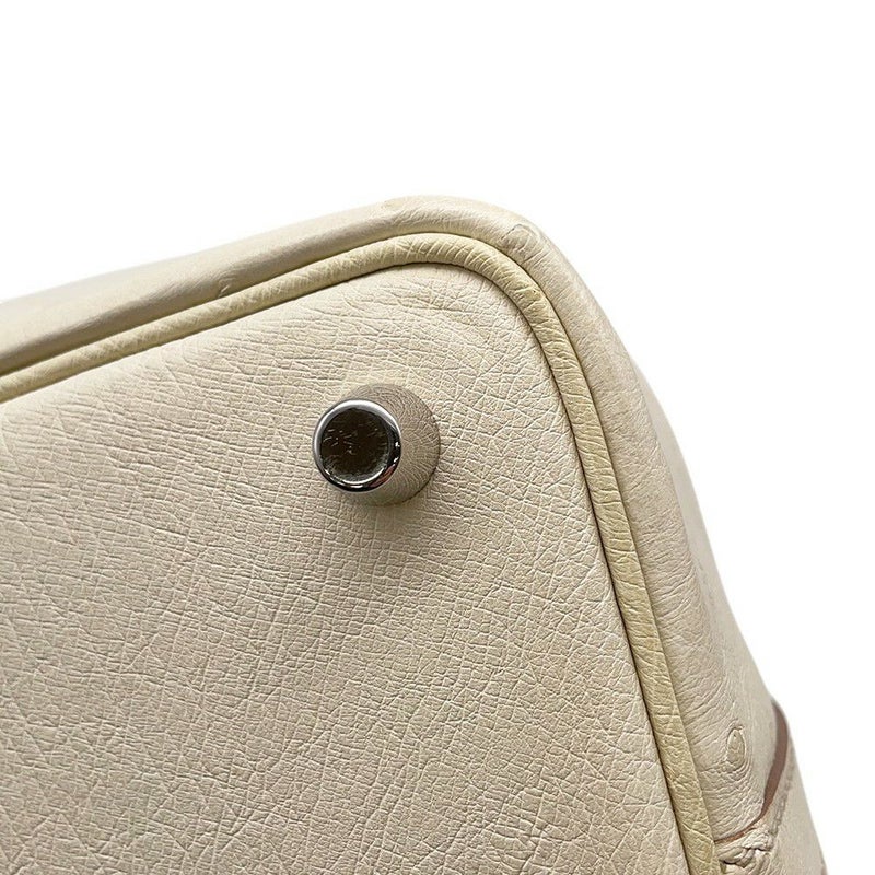 エルメス ハンドバッグ ピコタンロックPM パーシュマン/シルバー金具 オーストリッチ B刻印