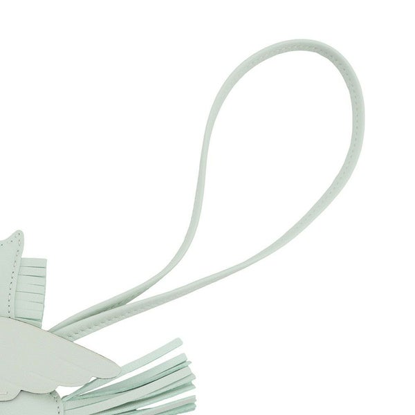 エルメス バッグチャーム ロデオPM ペガサス ヴェールペパーミント ラムスキン W刻印