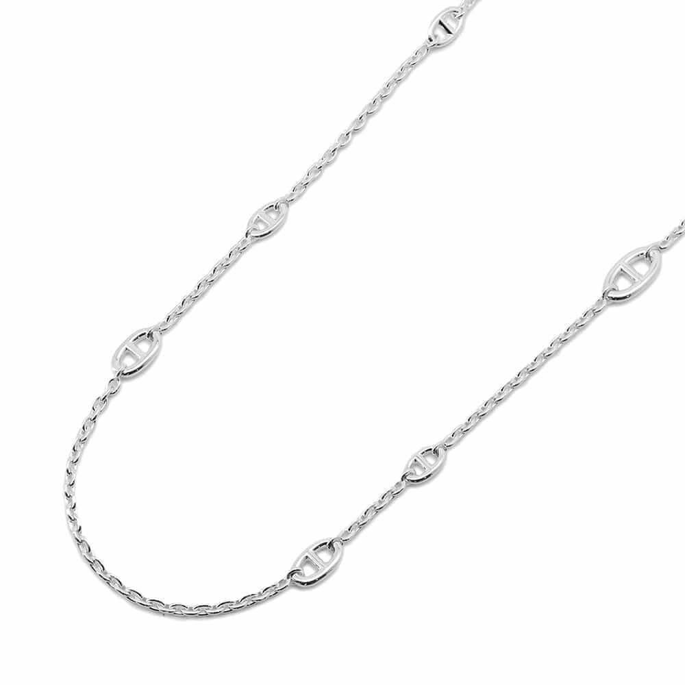 エルメス ネックレス シェーヌダンクル ファランドール 160 SV925