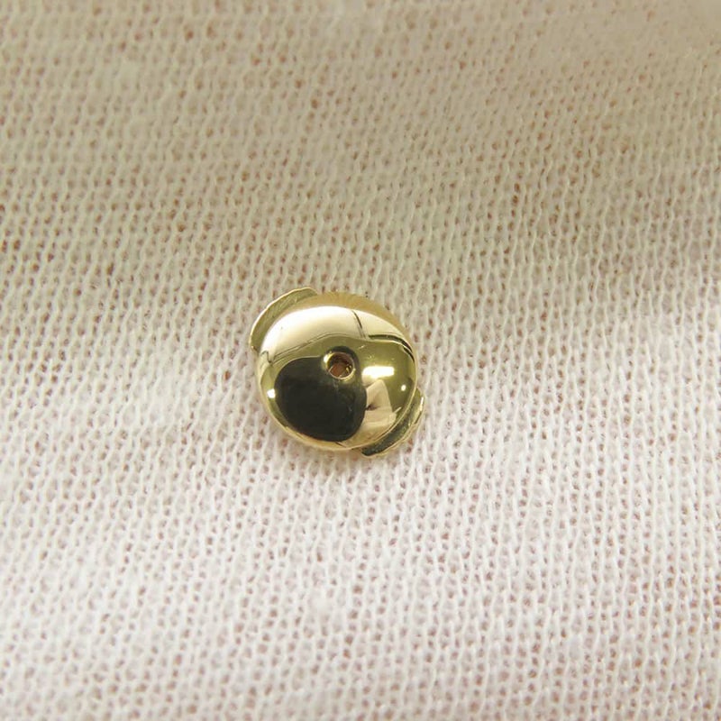 クリスチャン・ディオール ピアス ローズ デ ヴァン ピアス マザーオブパール ダイヤ 2P 計0.09ct K18YGイエローゴールド JRDV95057