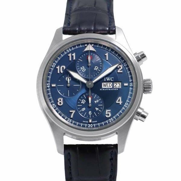 IWC パイロットウォッチ ローレウス 世界2500本限定 IW371712 腕時計 ブルー文字盤