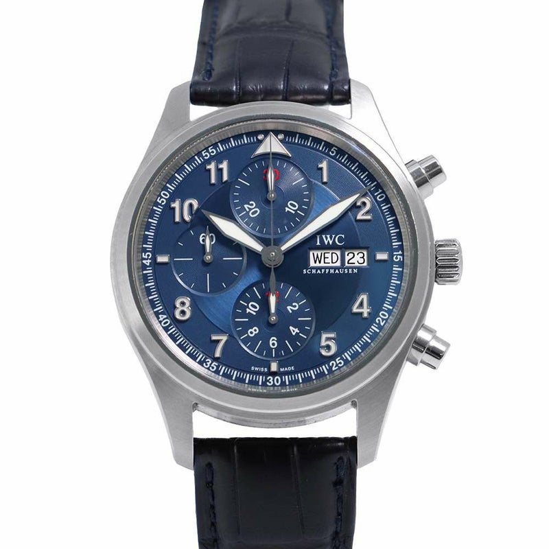 IWC パイロットウォッチ ローレウス 世界2500本限定 IW371712 腕時計 ブルー文字盤