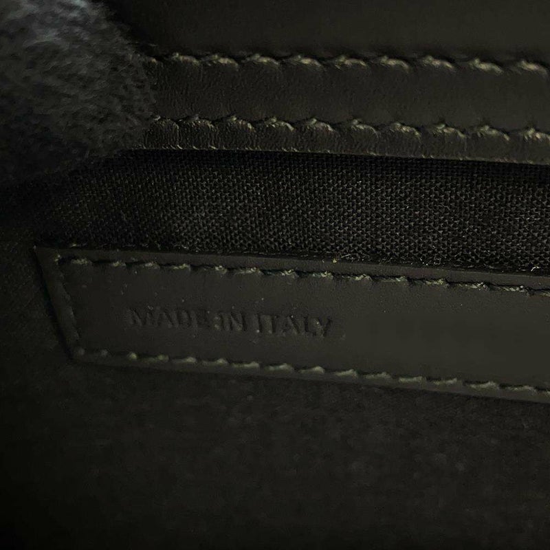 バレンシアガ ショルダーバッグ ネイビー ポシェット キャンバス レザー 339937 BALENCIAGA バッグ 黒