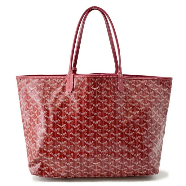 ゴヤール トートバッグ サンルイPM PVC/レザー GOYARD ポーチ付き