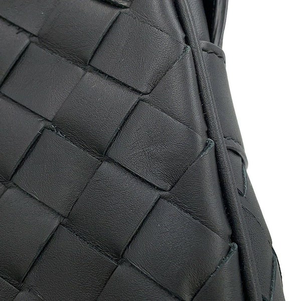 ボッテガヴェネタ ショルダーバッグ イントレチャート カセット ミニクロスボディバッグ 743214 BOTTEGA VENETA 黒