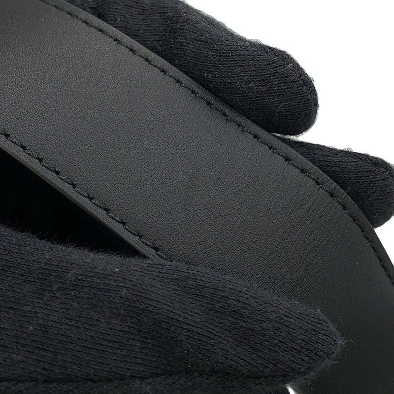 ボッテガヴェネタ ショルダーバッグ イントレチャート カセット ミニクロスボディバッグ 743214 BOTTEGA VENETA 黒