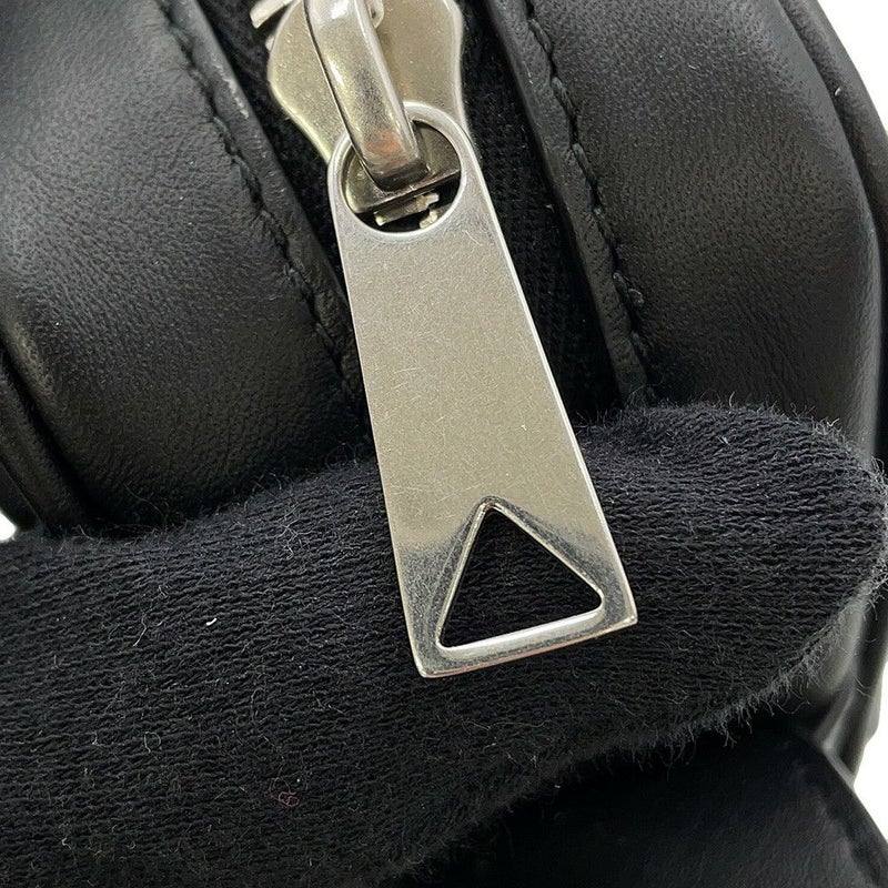 ボッテガヴェネタ ショルダーバッグ イントレチャート カセット ミニクロスボディバッグ 743214 BOTTEGA VENETA 黒