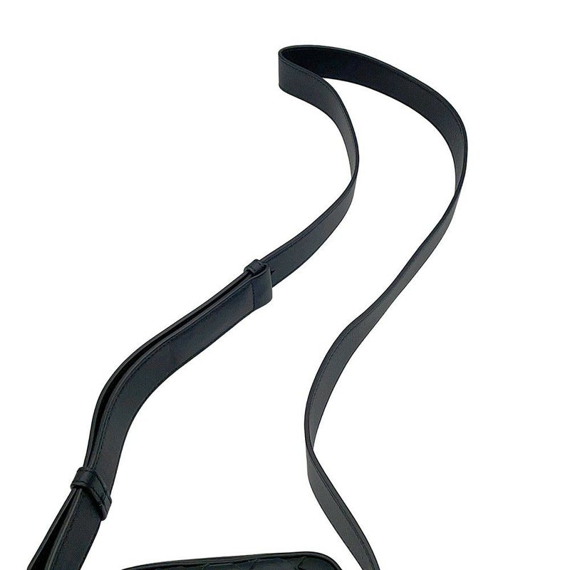 ボッテガヴェネタ ショルダーバッグ イントレチャート カセット ミニクロスボディバッグ 743214 BOTTEGA VENETA 黒