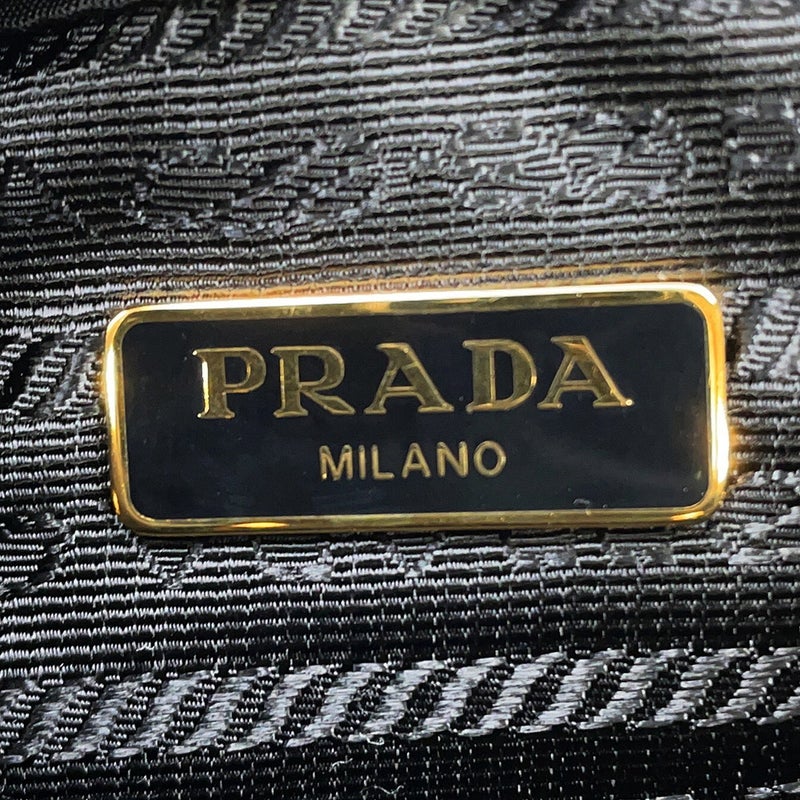 プラダ ハンドバッグ Re-Nylon デュエット バケット ナイロン 1BH038 PRADA 2way 黒