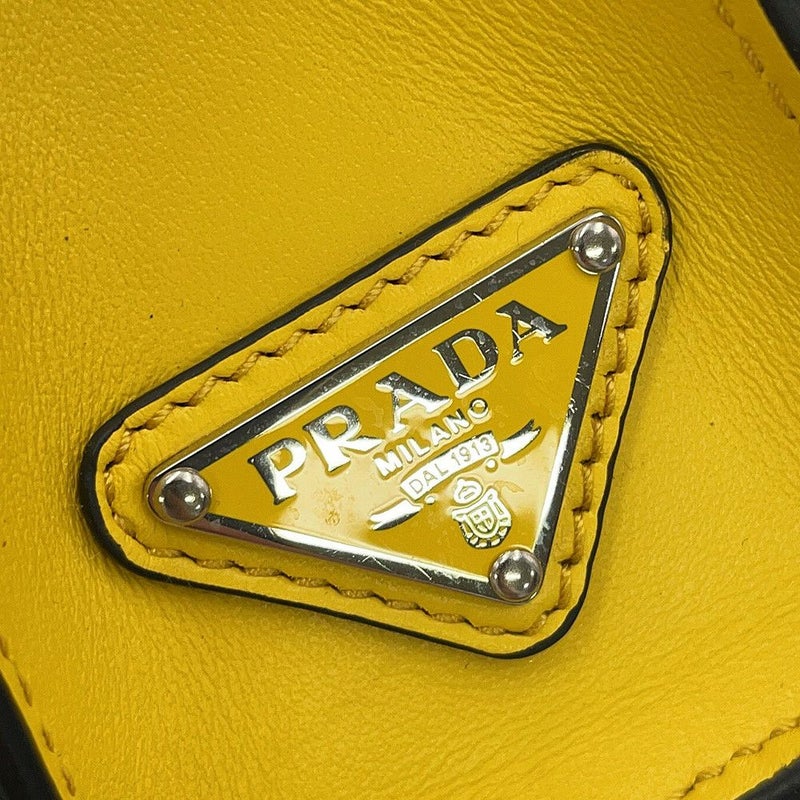 プラダ ハンドバッグ トライアングルロゴ レザー 1BA333 PRADA 2way