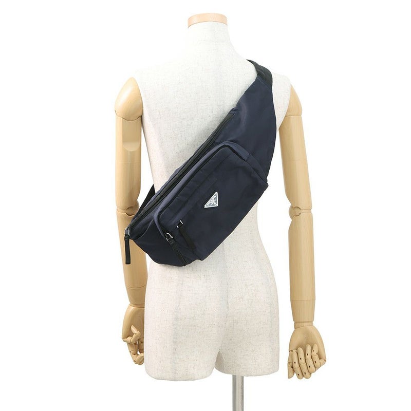 プラダ ボディバッグ トライアングルロゴ ナイロン 2VL005 PRADA