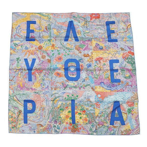 エルメス スカーフ カレ140 カレジェアン エレフセリア Eleftheria HERMES シルク 2023年春夏 ソルド品