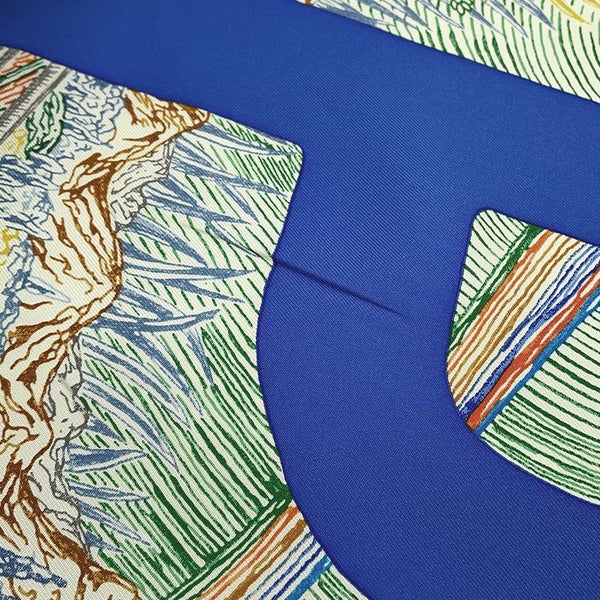 エルメス スカーフ カレ140 カレジェアン エレフセリア Eleftheria HERMES シルク 2023年春夏 ソルド品