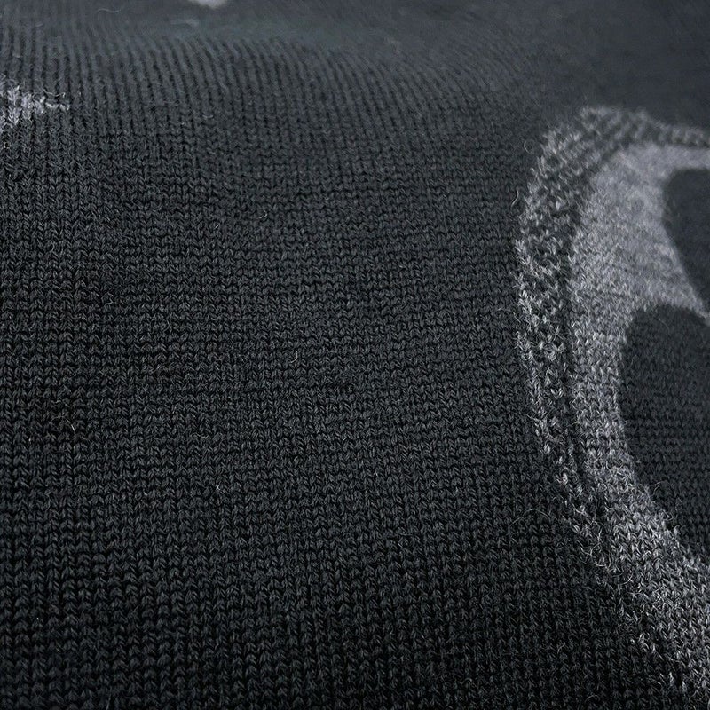 ルイヴィトン マフラー LV ギャラクシー ウール M93299 LOUIS VUITTON ブラック 黒