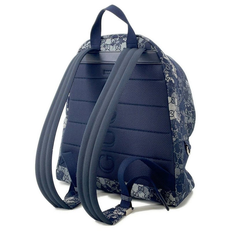 グッチ リュック GGデニム ラージ バックパック 849008 GUCCI ダークブルー