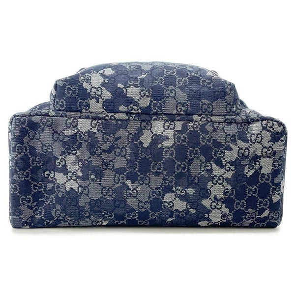 グッチ リュック GGデニム ラージ バックパック 849008 GUCCI ダークブルー