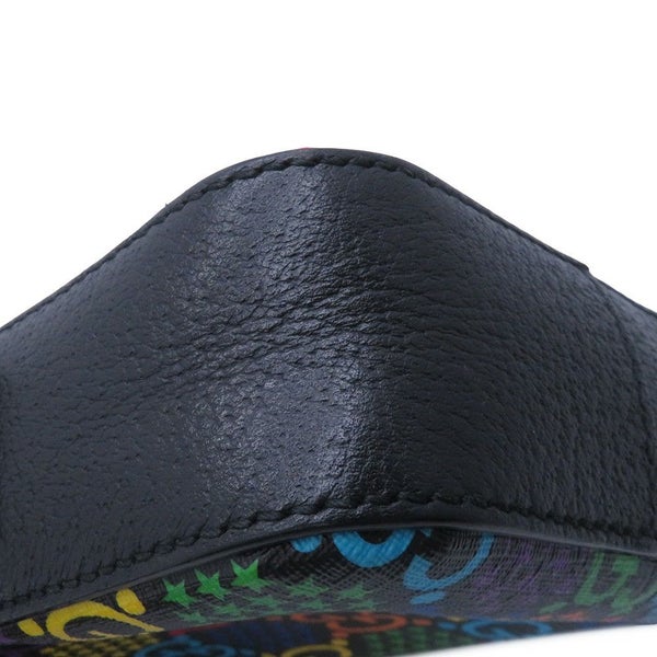 グッチ ショルダーバッグ GGサイケデリック 774161 GUCCI 黒 ミニバッグ