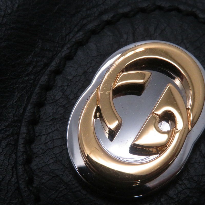 グッチ クラッチバッグ インターロッキングG レザー 575829 GUCCI バッグ セカンドバッグ 2wayハンドバッグ 黒