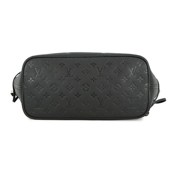 ルイヴィトン トートバッグ モノグラム・アンプラント ネヴァーフル MM M45685 LOUIS VUITTON 黒 ブラック